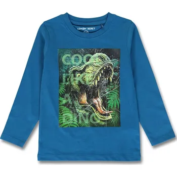Chlapecké tričko Chlapecké tričko LEMON BERET COOL DINO modré Velikost: 122
