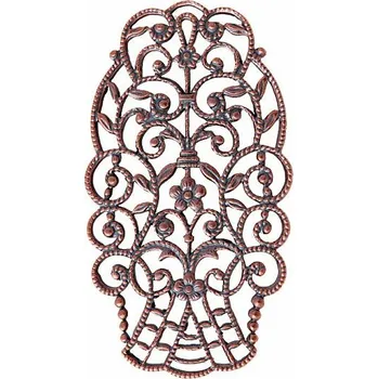 Vodovodní baterie CZ Filigrán OBDELNÍK 42/23mm Stará měď