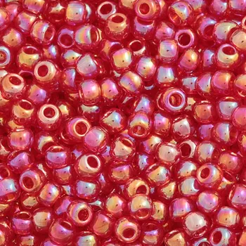 Korálek TOHO Co., Ltd. TOHO Round 11/0 Rainbow Ruby