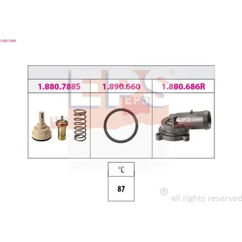 Těsnění motoru Termostat, chladivo EPS 1.880.788K