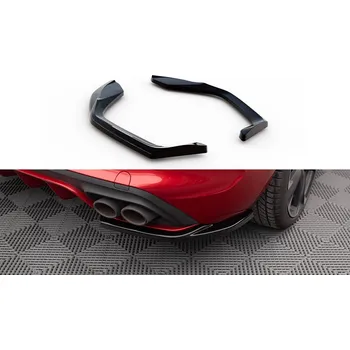Auto-moto Maxton Design boční difuzory pod zadní nárazník v.1 pro Cupra Leon, černý lesklý plast ABS SLEVA 5%