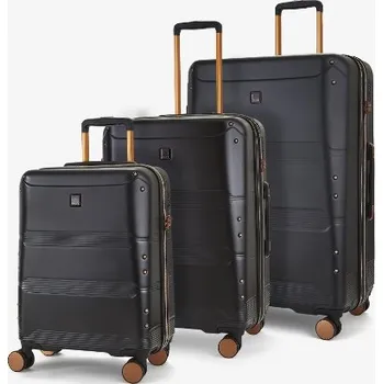 Sada cestovních kufrů ROCK TR-0238/3 ABS/PC - černá