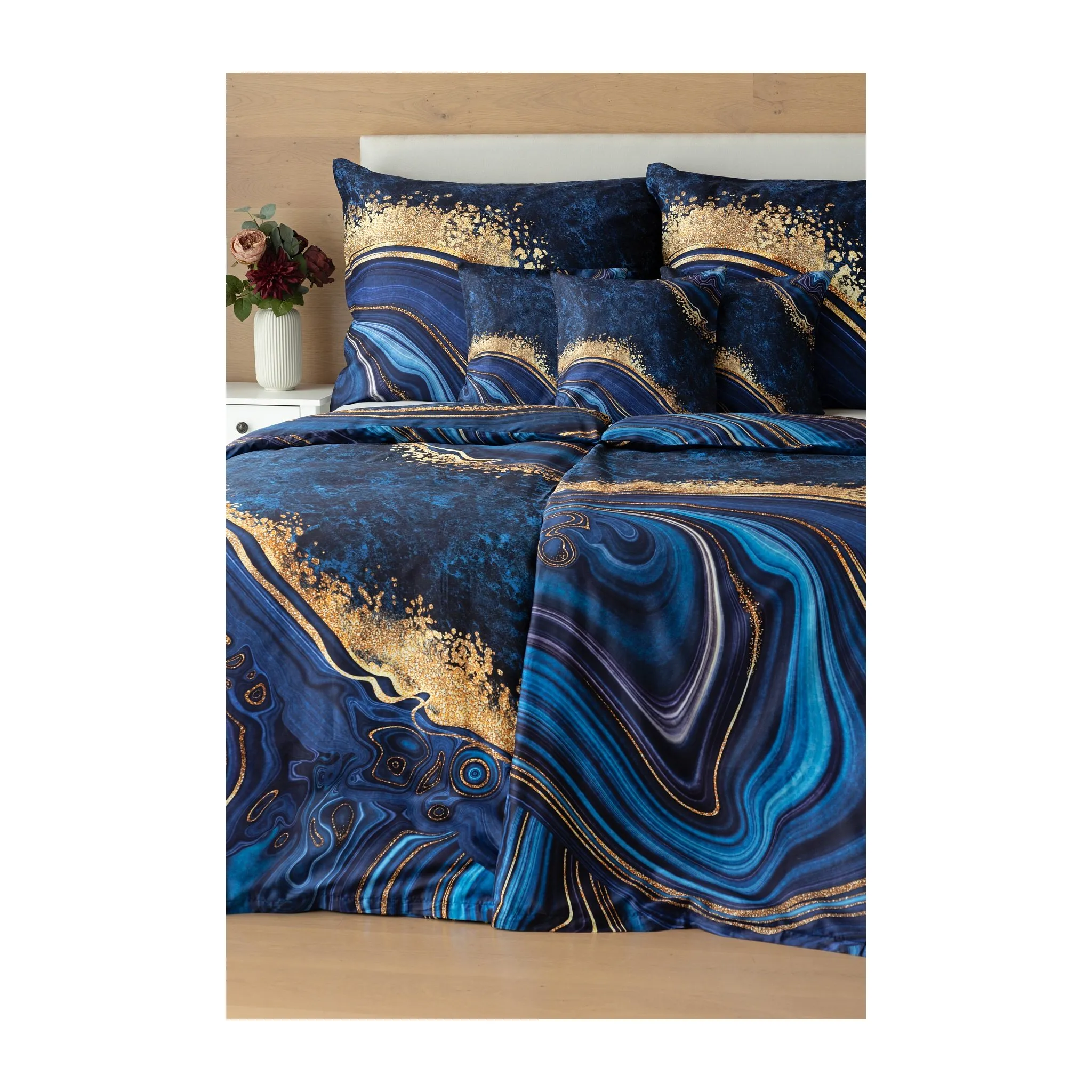 Fotografie 3 - Povlečení Matějovský Iris 140 x 200, 70 x 90 cm zipový uzávěr