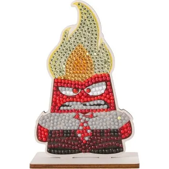 Diamantové malování Diamantové malování postava Hněv