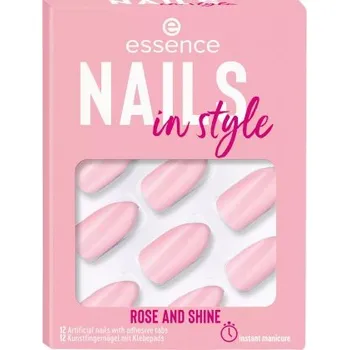 Essence Nails In Style umělé nehty 14 Rose and Shine 12 kusů