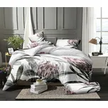 Povlečení BOTANIKA mikroflanel, růžové květy 140x200cm + 70x90cm