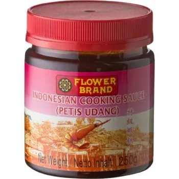 Omáčka Flower Brand Krevetová pasta Petis Udang (Belachan) FB 250g