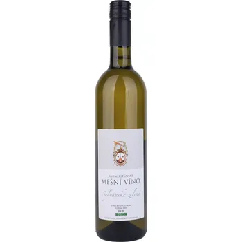 Víno Sylvánské zelené - 2023, suché, pozdní sběr (Karmelitánské mešní víno)