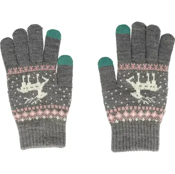 Rukavice Rukavice na dotykový displej šedé SOB