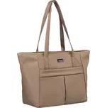 Peterson Béžová dámská prostorná shopper kabelka PTN CTY-08 Velikost: ONE SIZE