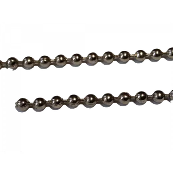 Řetízek Okrasný kuličkový řetěz, R15 Ocel niklovaná 3,2mm (Kuličkový retízek okrasný R15 )