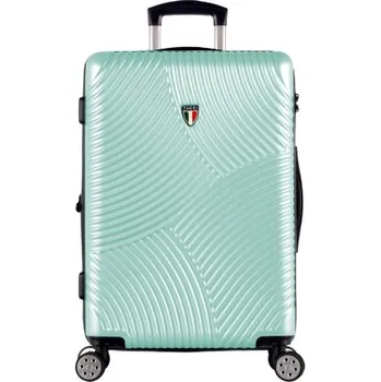 Cestovní kufr TUCCI Srotolare T-0277/3-L ABS - zelená