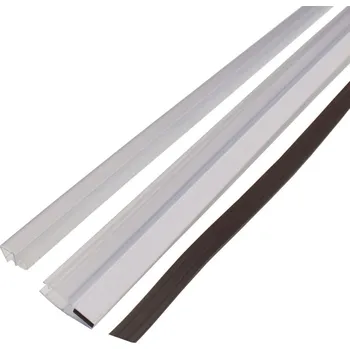 Mereo LIMA CK809xxK (bublinka 1ks, mag. lišty 2 ks) Sada těsnění pro pivotové sprchové kouty pro