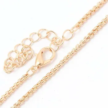 Řetízek Crystal-ZONE Řetízek SNAKE 2mm 40cm + adjusta rose gold