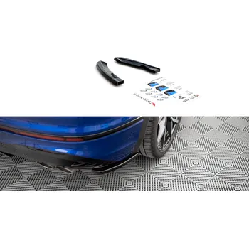 Auto-moto Maxton Design boční difuzory pod zadní nárazník pro Volkswagen Tiguan R Mk2 Facelift, plast ABS bez povrchové úpravy SLEVA 5%