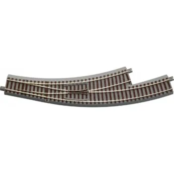 Modelová železnice H0 - GeoLine -výhybka ruční levá- oblouková- R 3/4 30° 434,5mm