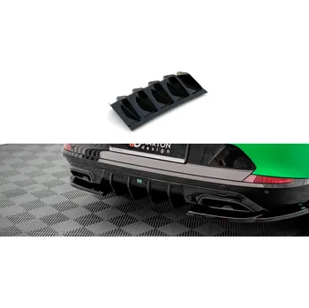 Tuning Maxton Design vložka zadního nárazníku ver.2 pro Cupra Formentor, černý lesklý plast ABS, pouze pro 150 a 190 koňové verze SLEVA 5%