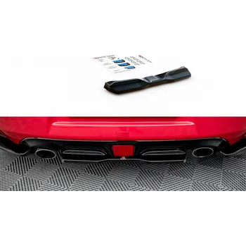 Tuning Maxton Design středový spoiler pod zadní nárazník pro Nissan 370Z Facelift, plast ABS bez povrchové úpravy SLEVA 5%