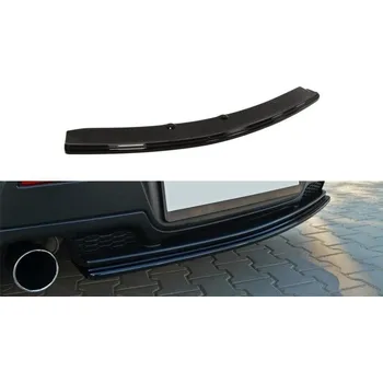 Auto-moto Maxton Design středový spoiler zadního nárazníku bez žebrování pro Mazda 3 Mk1, plast ABS bez povrchové úpravy SLEVA 5%