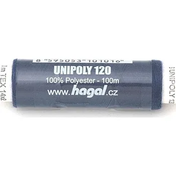 Nit CZ Niť PES Unipoly 100m tmavě modrá