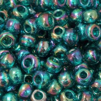 Korálek TOHO Co., Ltd. TOHO Round 6/0 Rainbow Teal