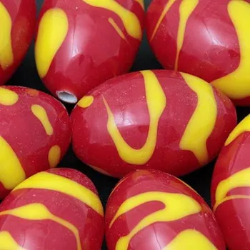 Korálek CZ Korálek vinutý OLIVA 22/14mm červená