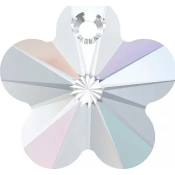 Materiál na výrobu šperku Swarovski Swarovski® Crystals Flower 6744 12mm Crystal AB