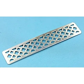 Materiál na výrobu šperku CZ Filigrán obdélník stříbro