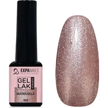 Lak na nehty UV/LED Gel lak - Marianela perleť 5 ml