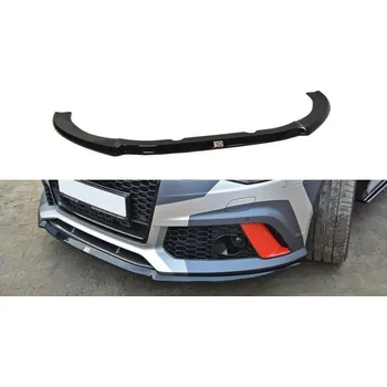 Nárazník Maxton Design spoiler pod přední nárazník ver.2 pro Audi RS6 C7 Facelift, plast ABS bez povrchové úpravy SLEVA 5%