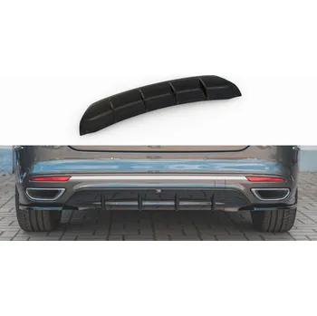 Tuning Maxton Design vložka zadního nárazníku pro Ford Mondeo Mk5 Facelift, plast ABS bez povrchové úpravy SLEVA 5%