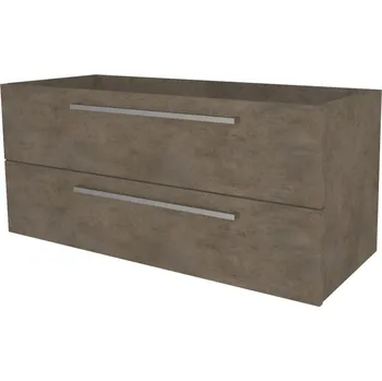 Koupelnový nábytek Mereo Bino koupelnová skříňka 121 cm, Multidecor, Beton Chicago tm šedý
