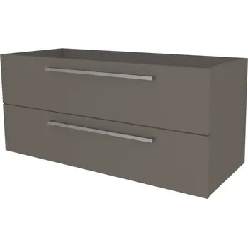 Koupelnový nábytek Mereo Bino koupelnová skříňka 121 cm, Multidecor, Lávová šedá