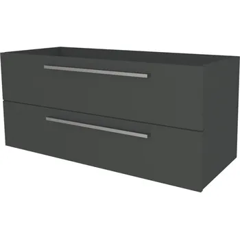 Koupelnový nábytek Mereo Bino koupelnová skříňka 121 cm, Multidecor, Šedý antracit