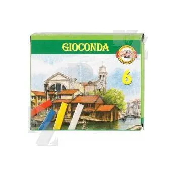 Sada mastných uměleckých kříd GIOCONDA 8111/6 6ks Koh-i-noor