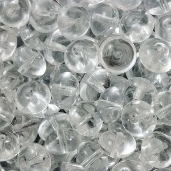 Korálek CZ Korálek mačkaný DISK 8mm crystal