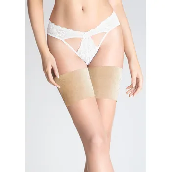 Dámské punčochy BANDALETKY Pásky proti odírání stehen ML visone