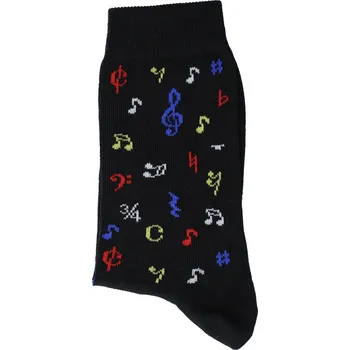 Dámské ponožky Musik Boutique Ponožky - barevné hudební symboly (39-42)