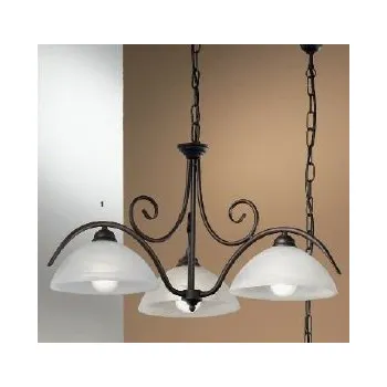 ORION Závěsné svítidlo 3x60W E27 antik/sklo, průměr 60cm, výška 37cm - ORION OR LU 1668/3