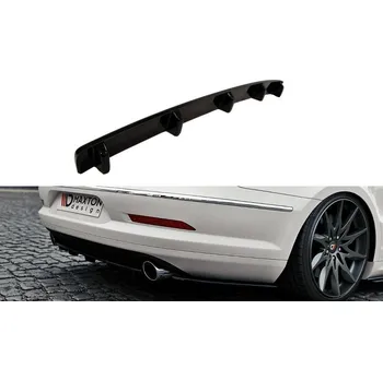 Tuning Maxton Design středový spoiler zadního nárazníku s žebrováním pro Volkswagen CC, plast ABS bez povrchové úpravy SLEVA 5%