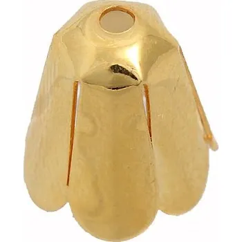 Materiál na výrobu šperku CZ Kaplík 10/9mm Zlato