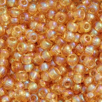 Korálek TOHO Co., Ltd. TOHO Round 11/0 Rainbow Medium Topaz