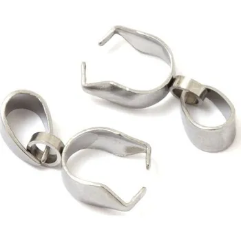 Materiál na výrobu šperku EU Šlupna 12/9mm chirurgická ocel