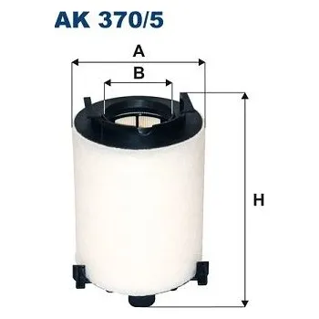 Vzduchový filtr Vzduchový filtr FILTRON AK 370/5