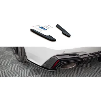 Tuning Maxton Design boční difuzory pod zadní nárazník ver.2 pro Audi RS6 C8, plast ABS bez povrchové úpravy SLEVA 5%