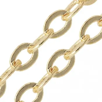 Řetízek CZ Řetízek 2,5mm zlato