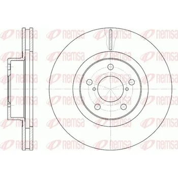 Brzdový kotouč Brzdový kotouč REMSA 6715.10