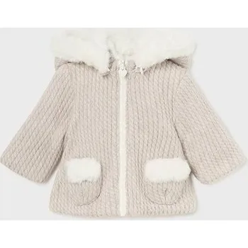 Kojenecká bunda kojenecký oboustranný béžový kabátek Mayoral 2447-27 velikost 80
