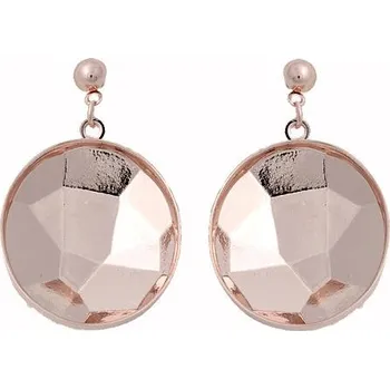 Náušnice Crystal-ZONE Náušnice bimbací Nautilus 23mm rose gold