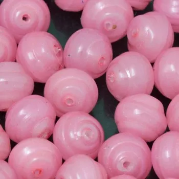 Korálek CZ Voskové perle GRANULE 7mm růžová